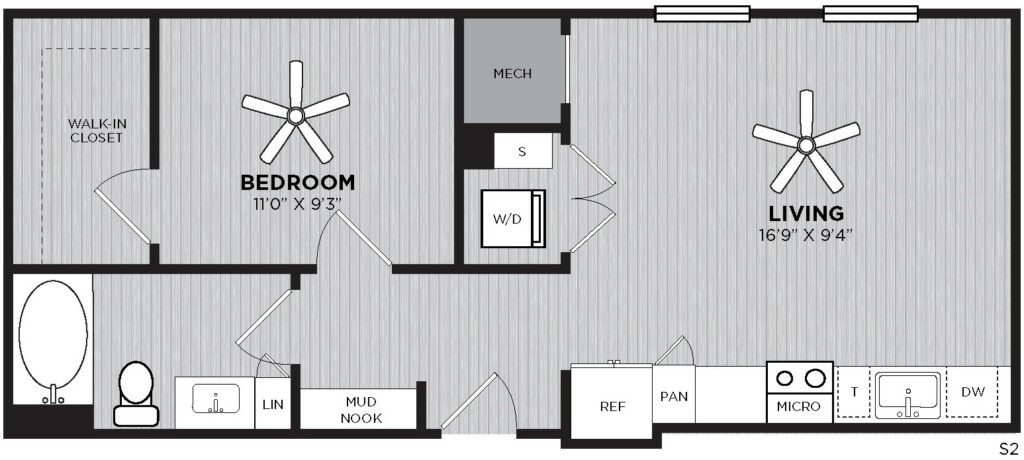 The Perfect Place to Call Home - Jasmine luxury studio-type floor plan